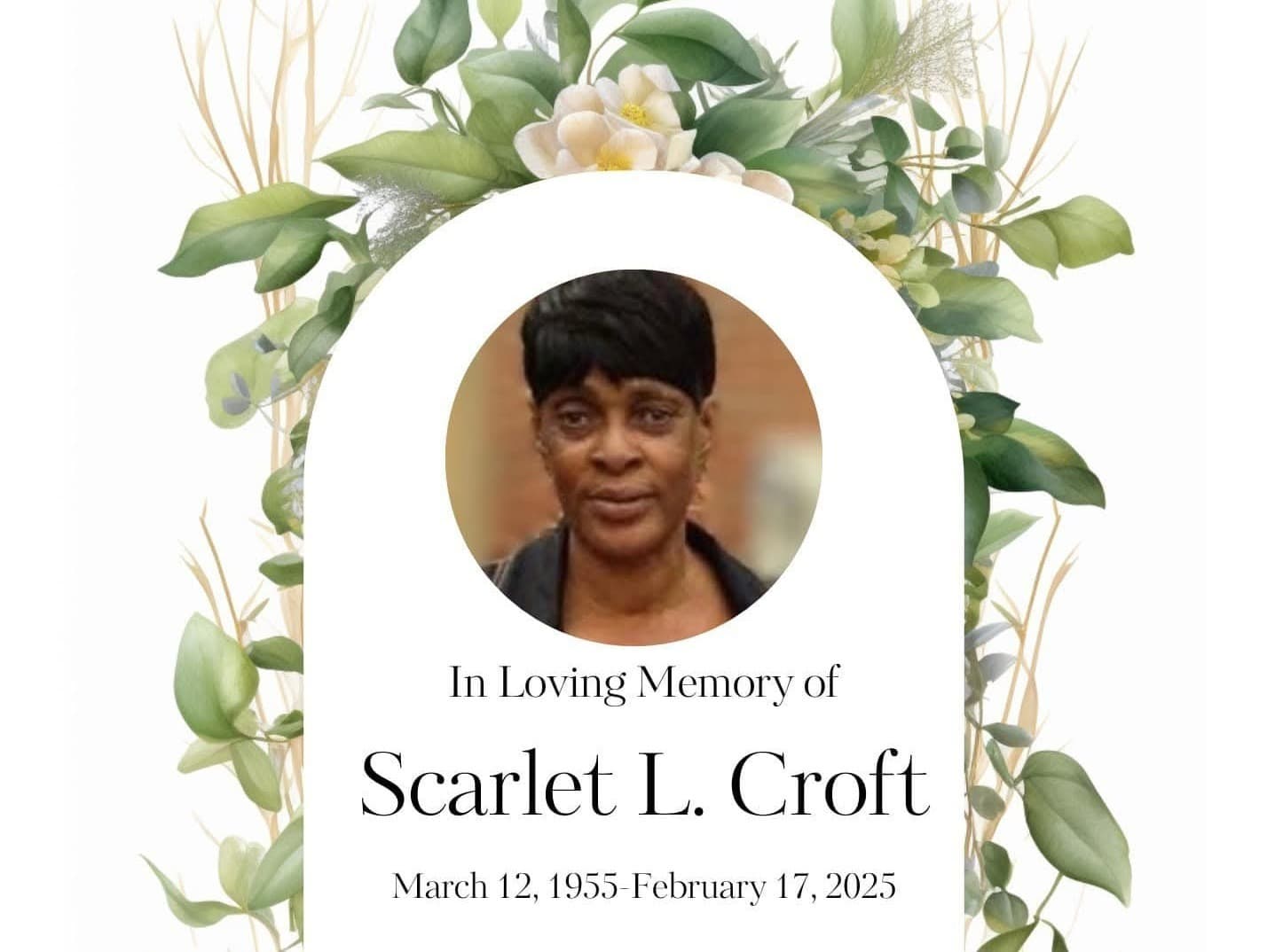 Scarlet Croft Memorial Scholarship Fund