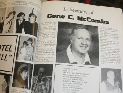Gene C McCombs Scholarship Fund