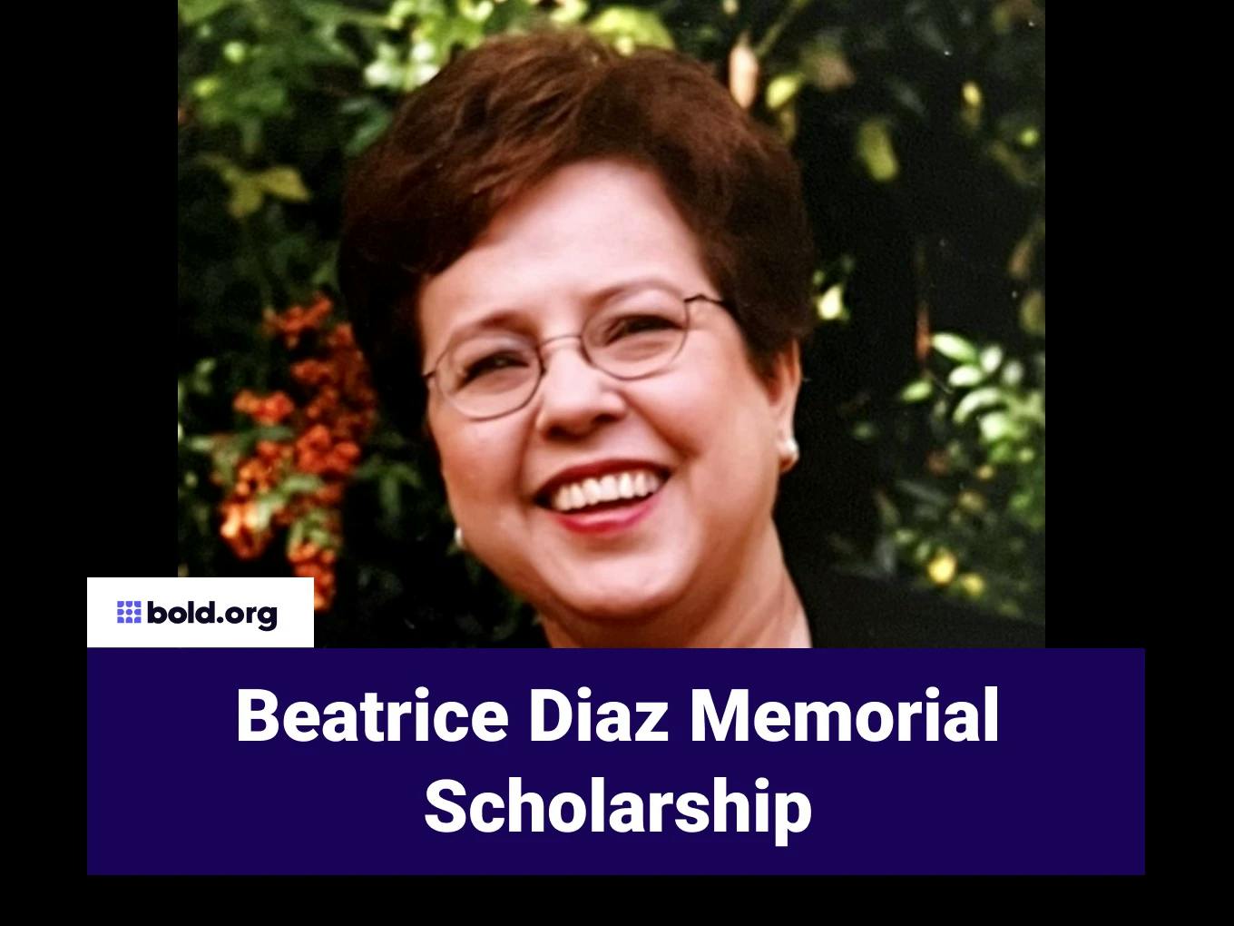 Beatrice Diaz Memorial Scholarship