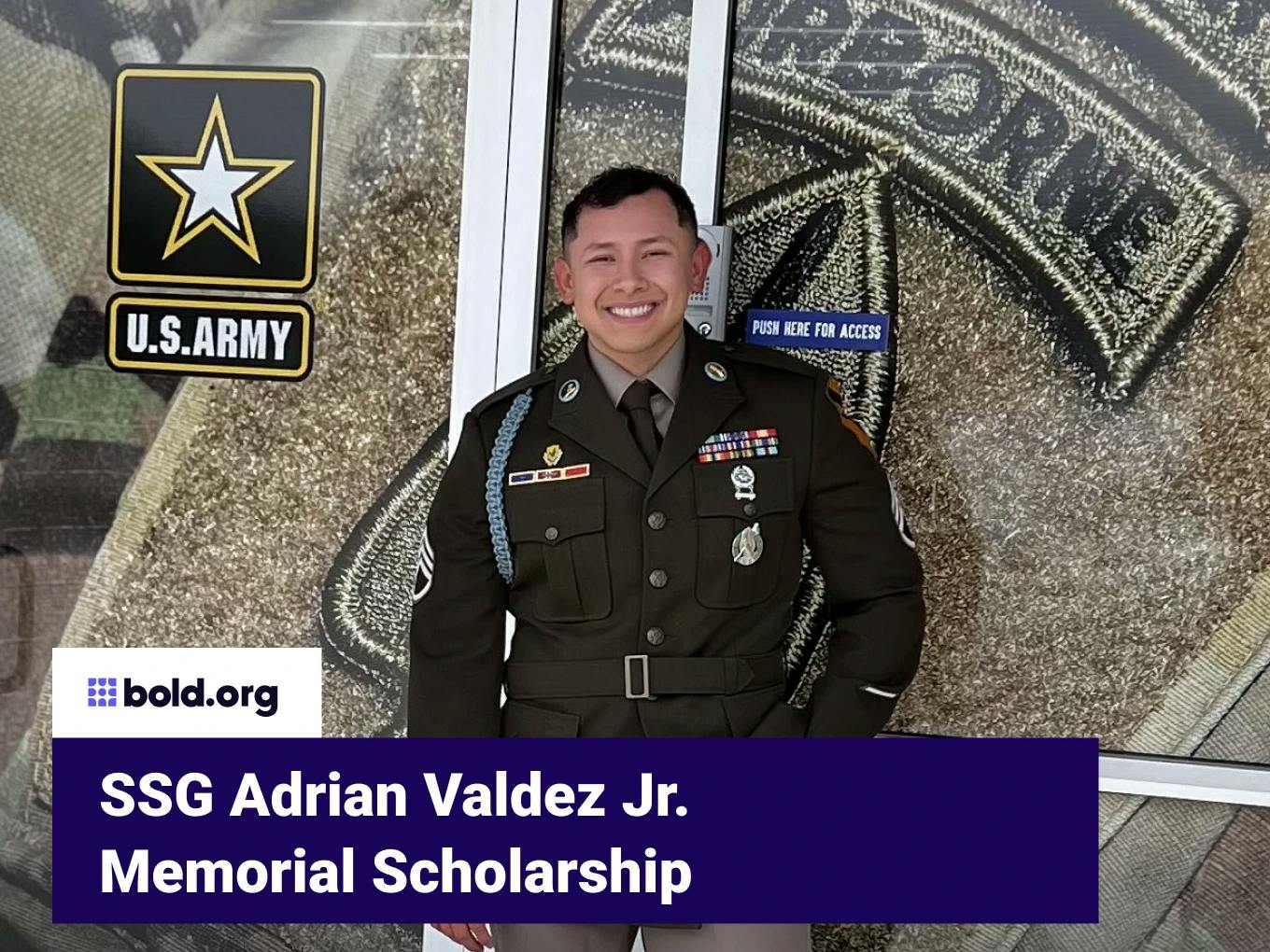 SSG Adrian Valdez Jr. Memorial Scholarship