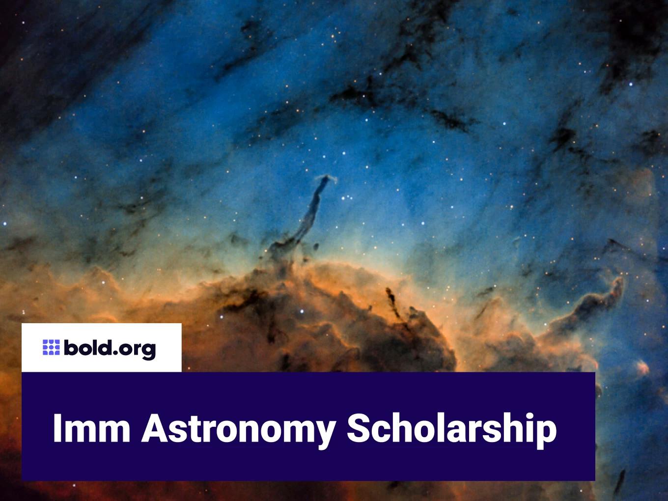 Imm Astronomy Scholarship