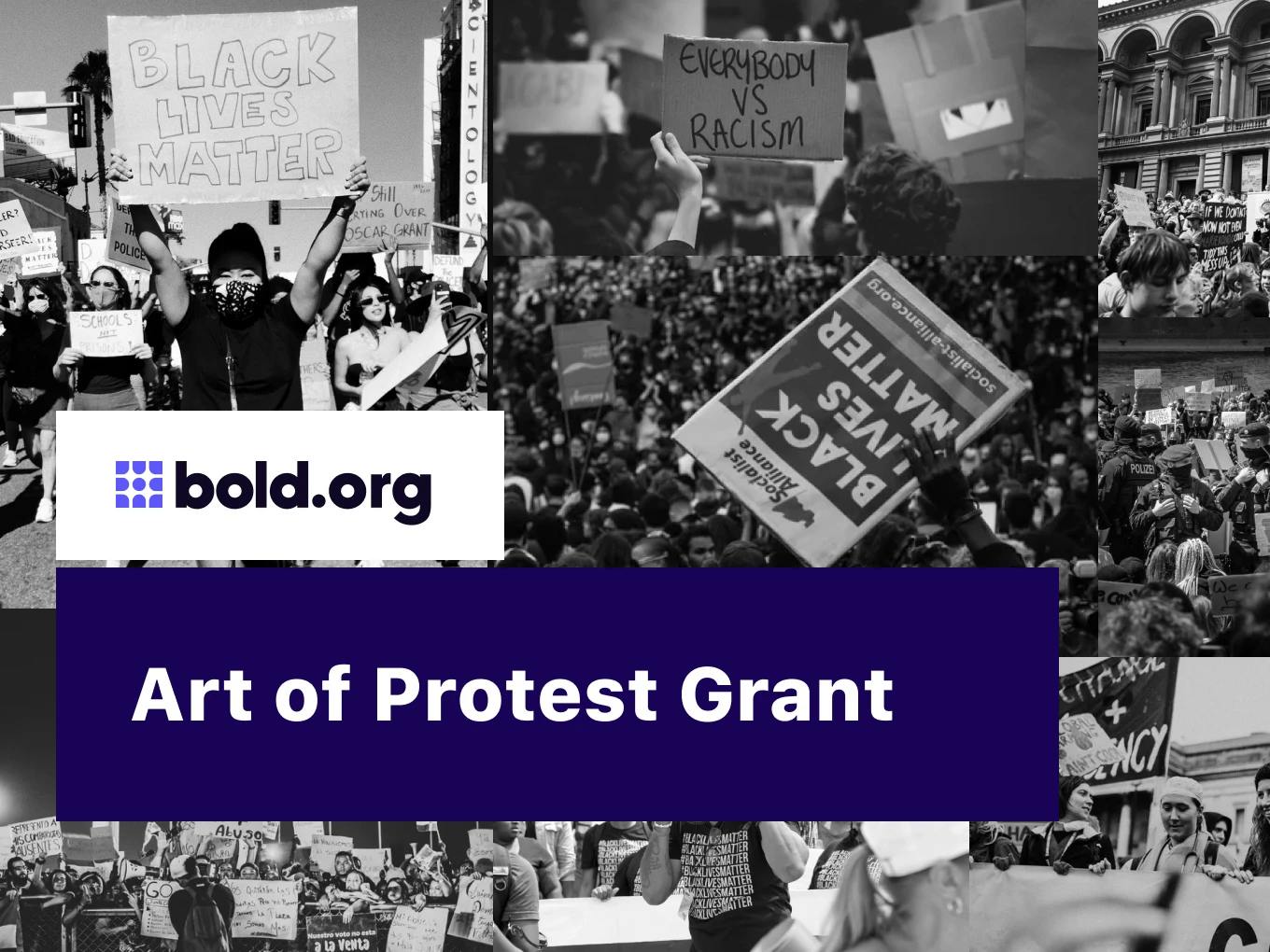 Art of Protest Grant for Black Students