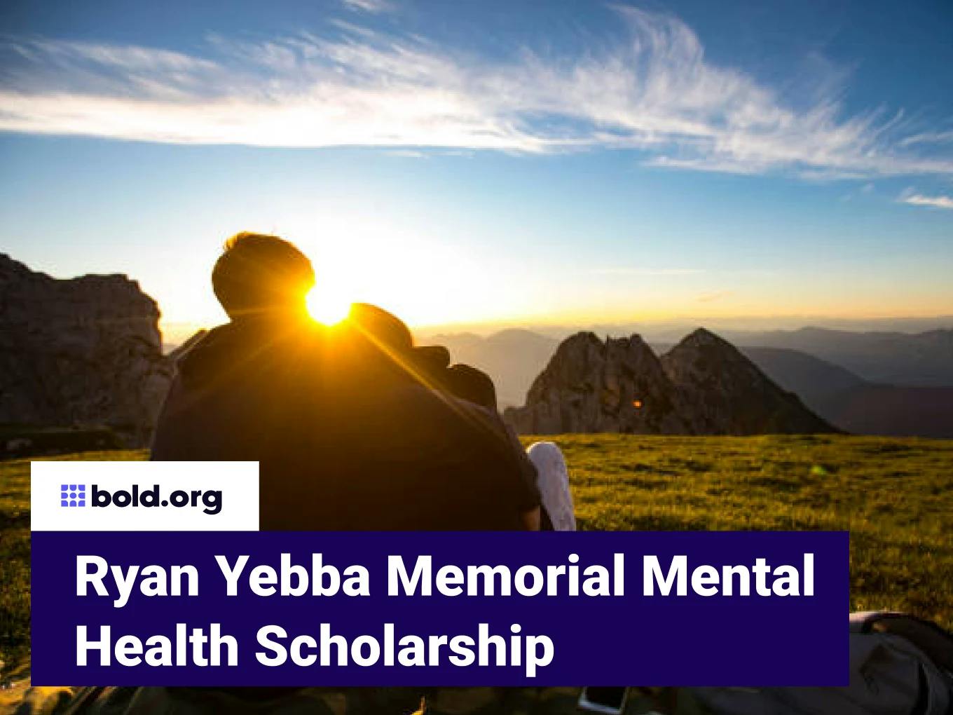 Ryan Yebba Memorial Mental Health Scholarship