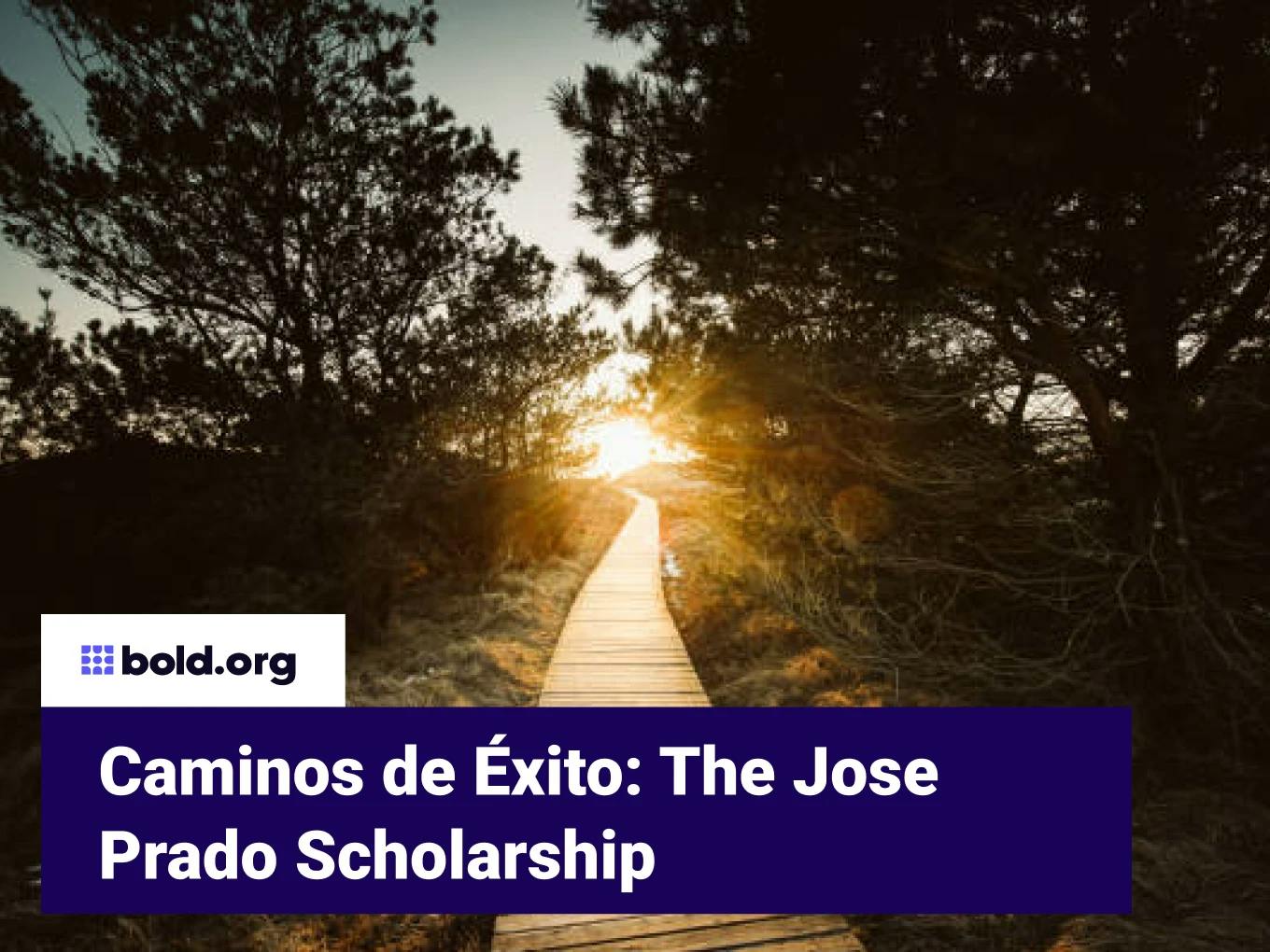 Caminos de Éxito: The Jose Prado Scholarship