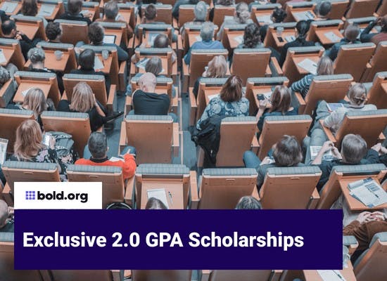 2.0 GPA Scholarships