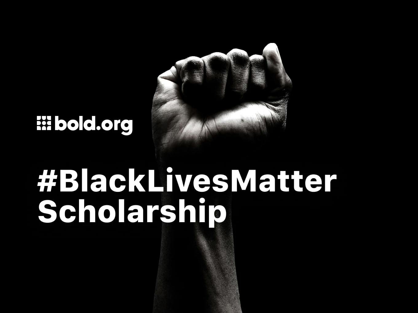 #BlackLivesMatter Scholarship