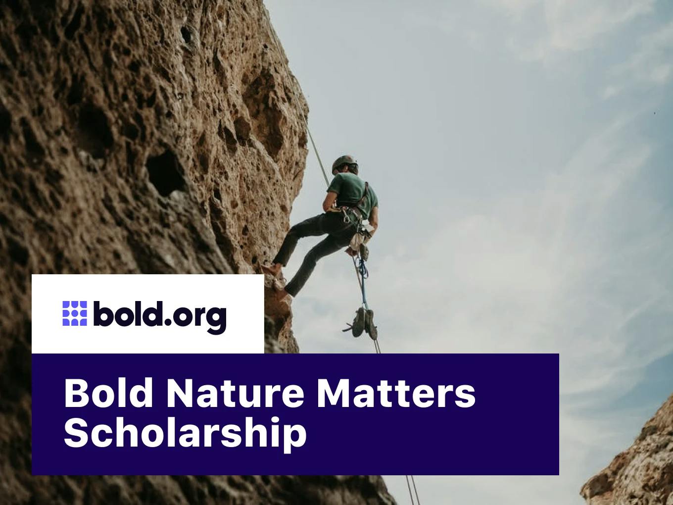 Bold Nature Matters Scholarship