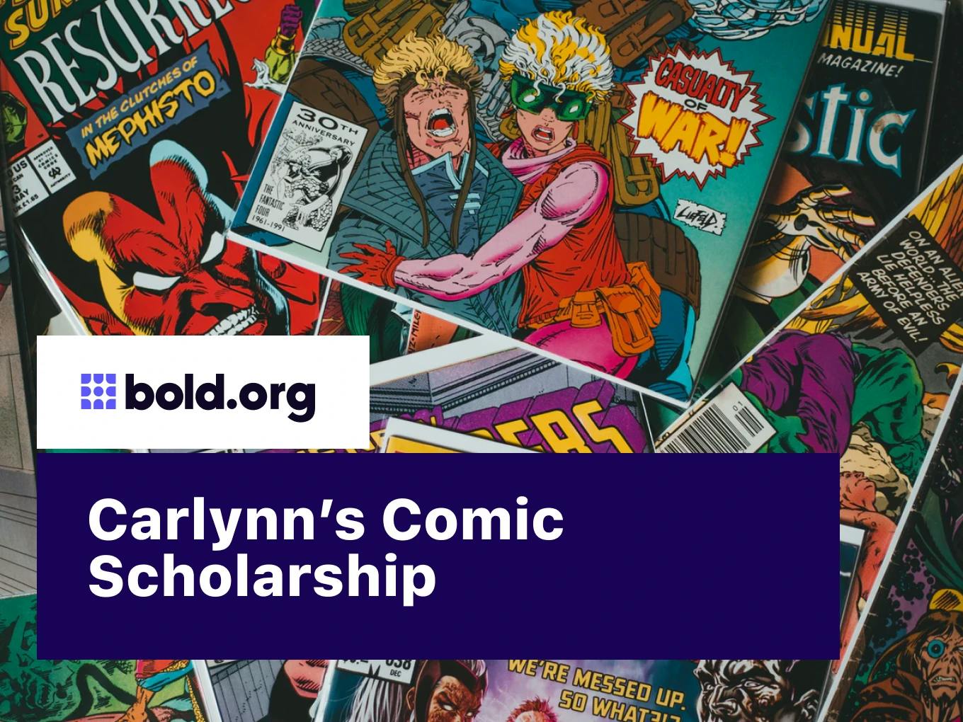 Carlynn's Comic Scholarship