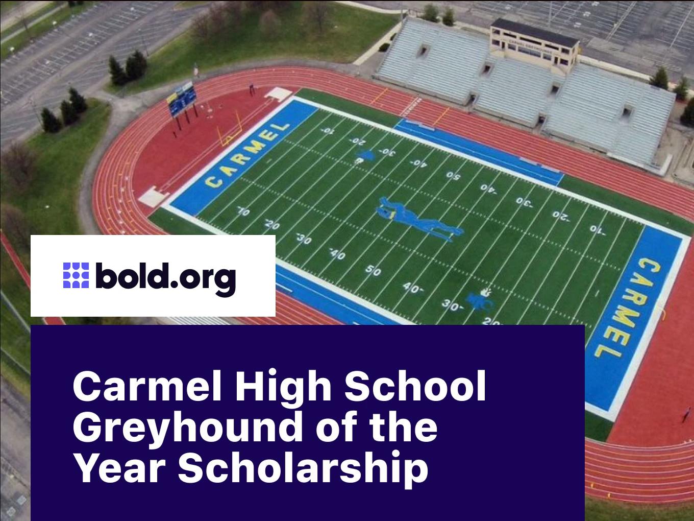 Carmel High School Greyhound of the Year Scholarship