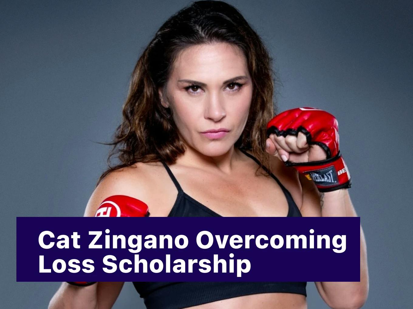 Cat Zingano Overcoming Loss Scholarship