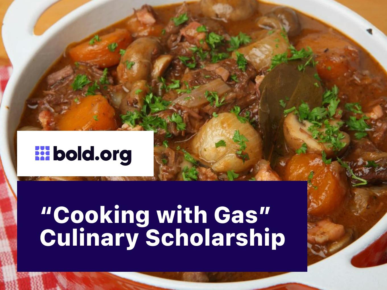 "Cooking with Gas" Culinary Scholarship