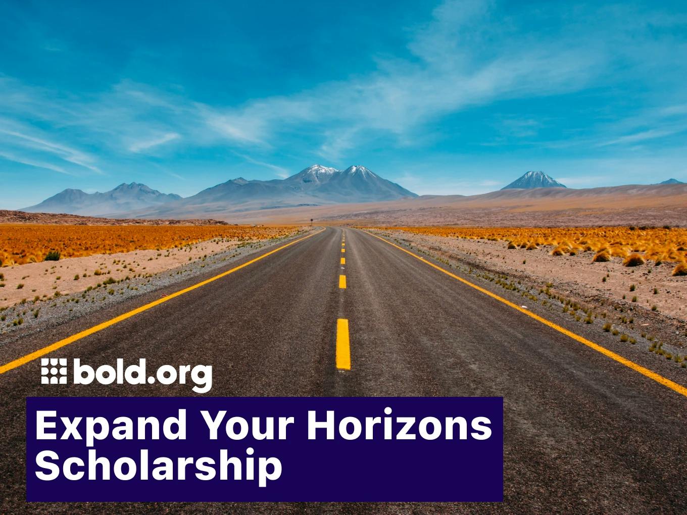Across Cultures "Expand Your Horizons" Scholarship