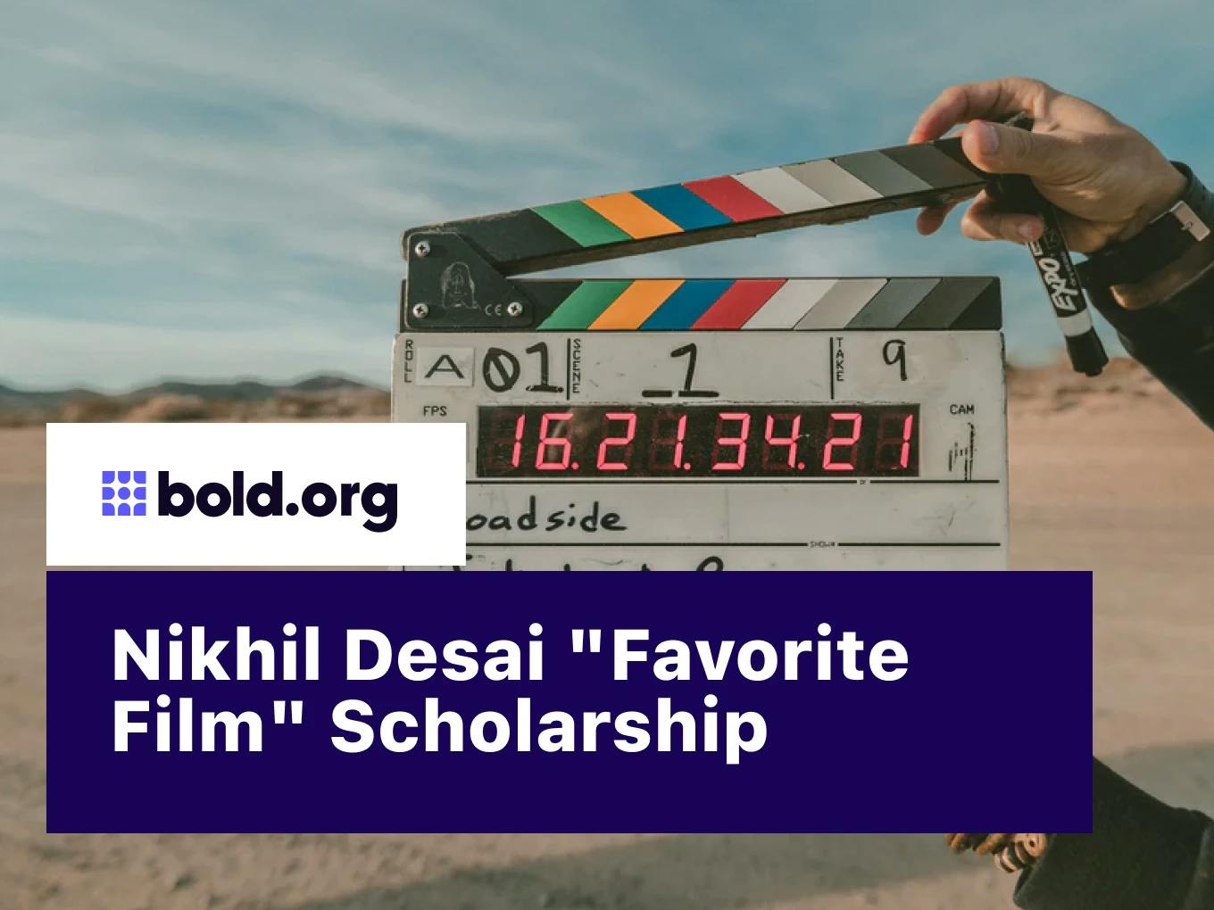 Nikhil Desai "Favorite Film" Scholarship