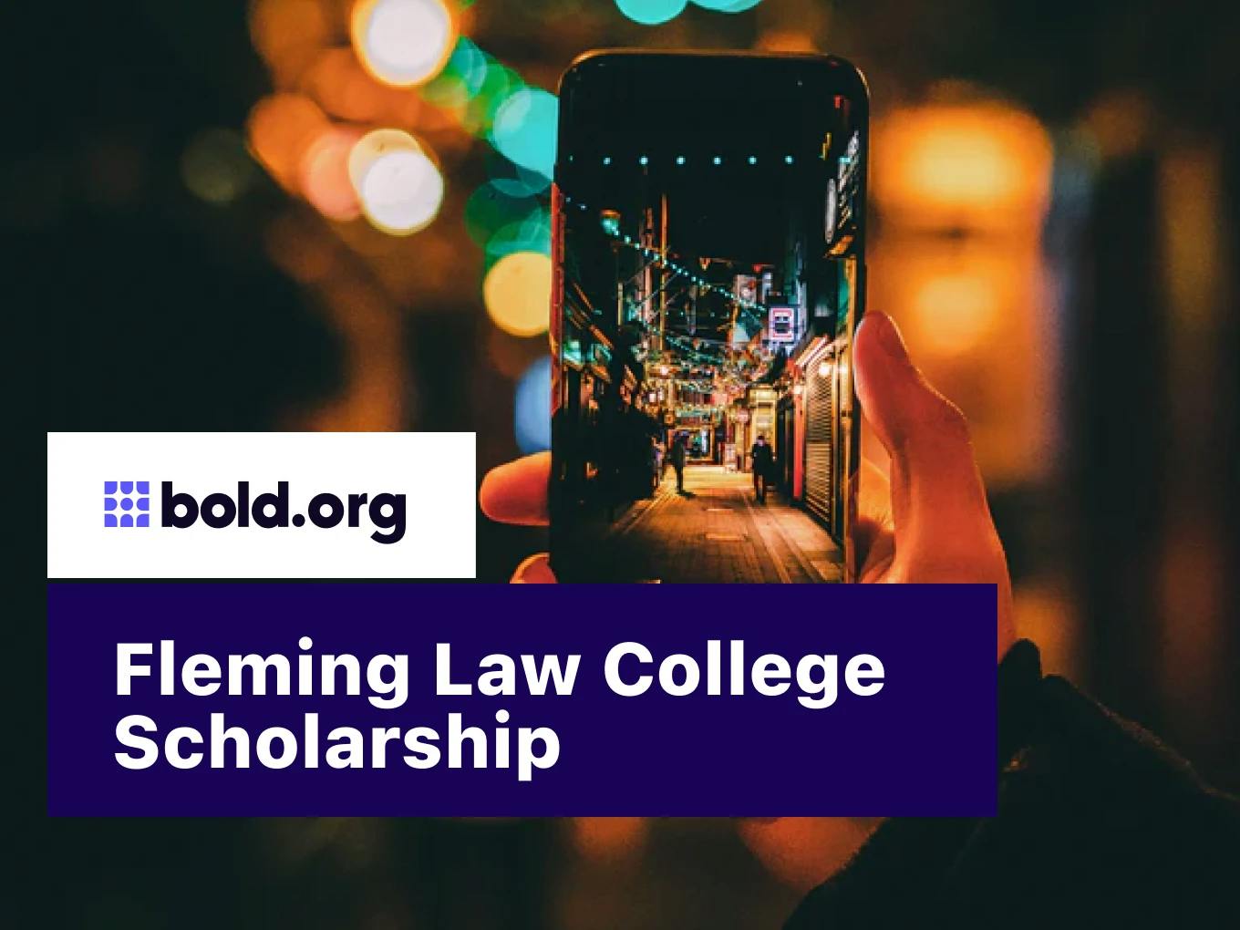Fleming Law College Scholarship
