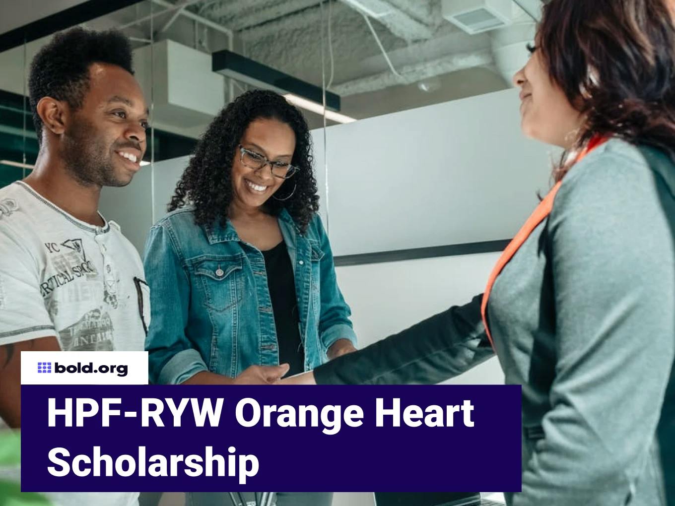 HPF-RYW Orange Heart Scholarship