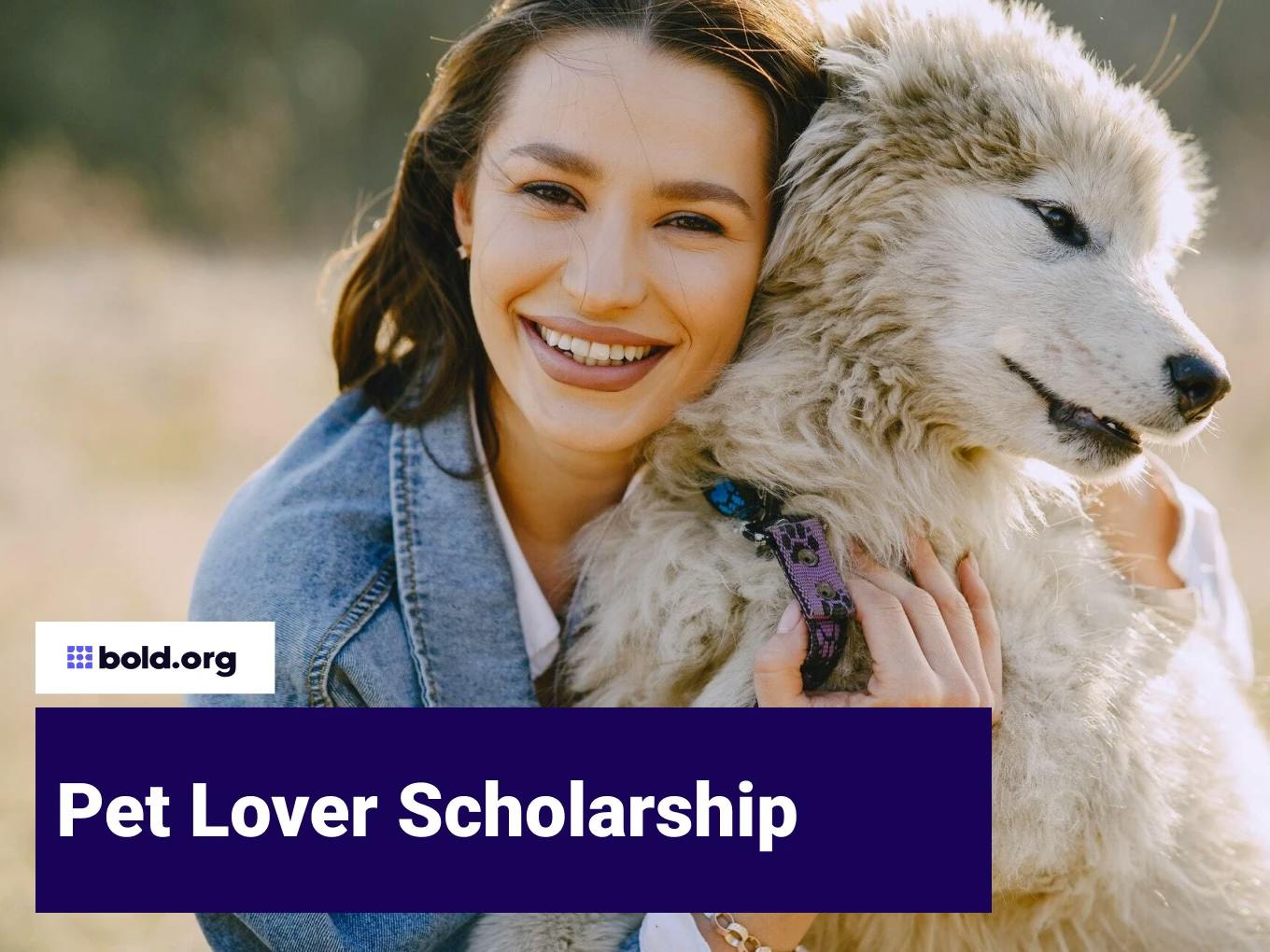 Pet Lover Scholarship