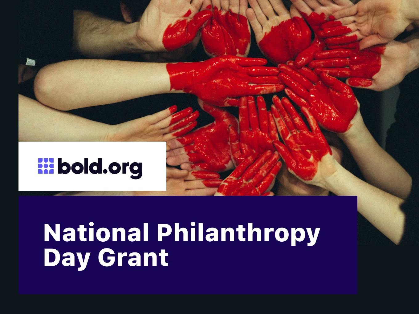 National Philanthropy Day Grant