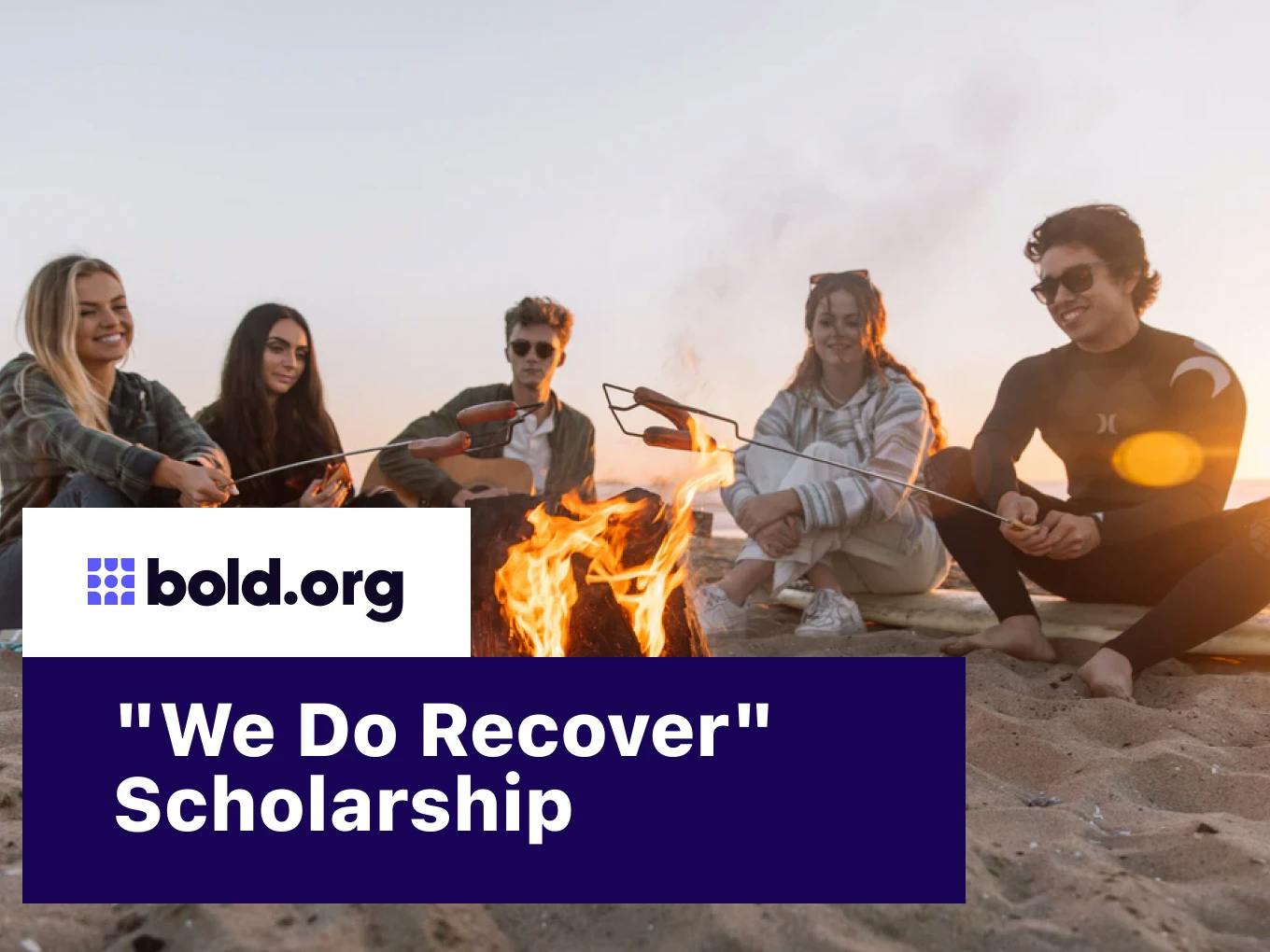 "We Do Recover" Scholarship