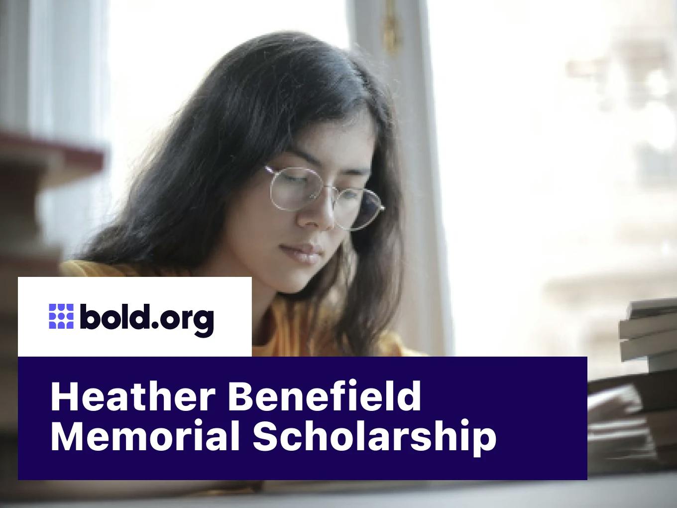 Heather Benefield Memorial Scholarship