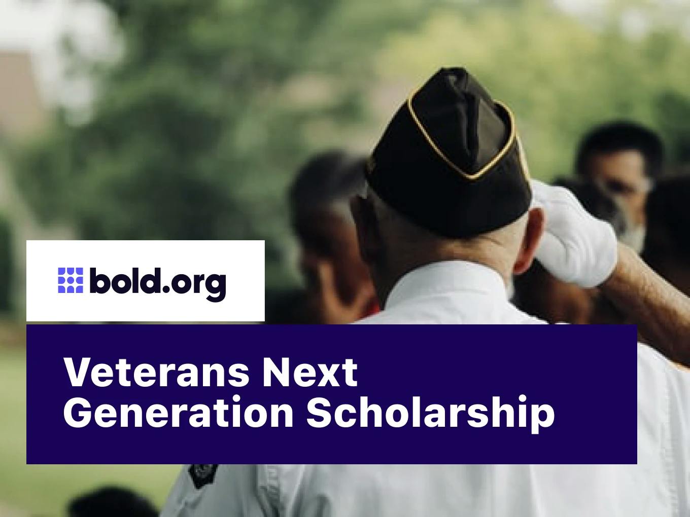 Veterans Next Generation Scholarship