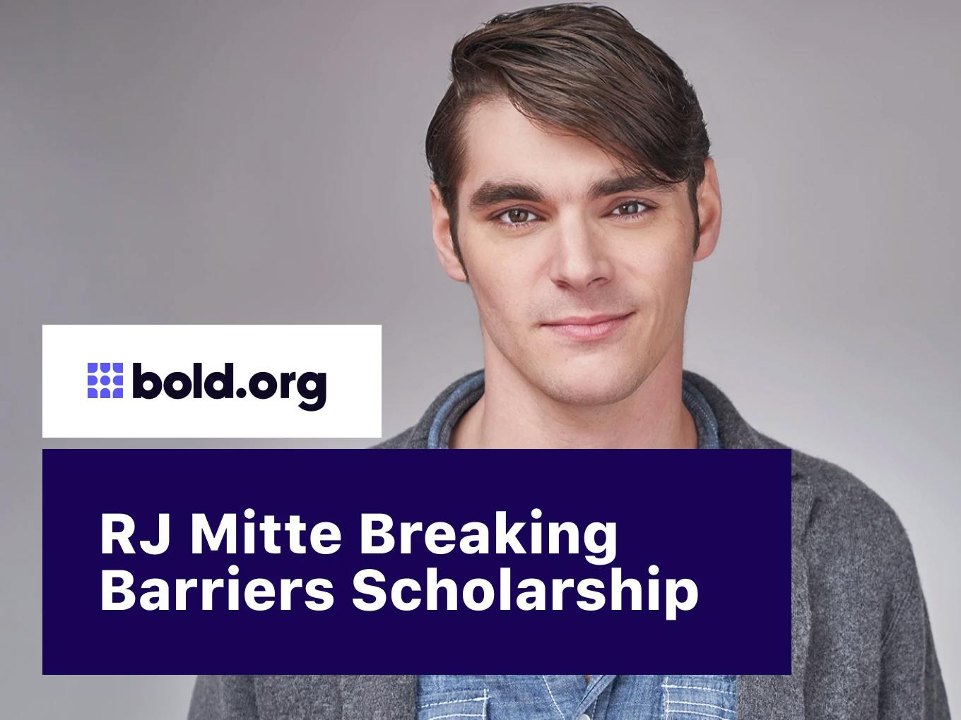 RJ Mitte Breaking Barriers Scholarship