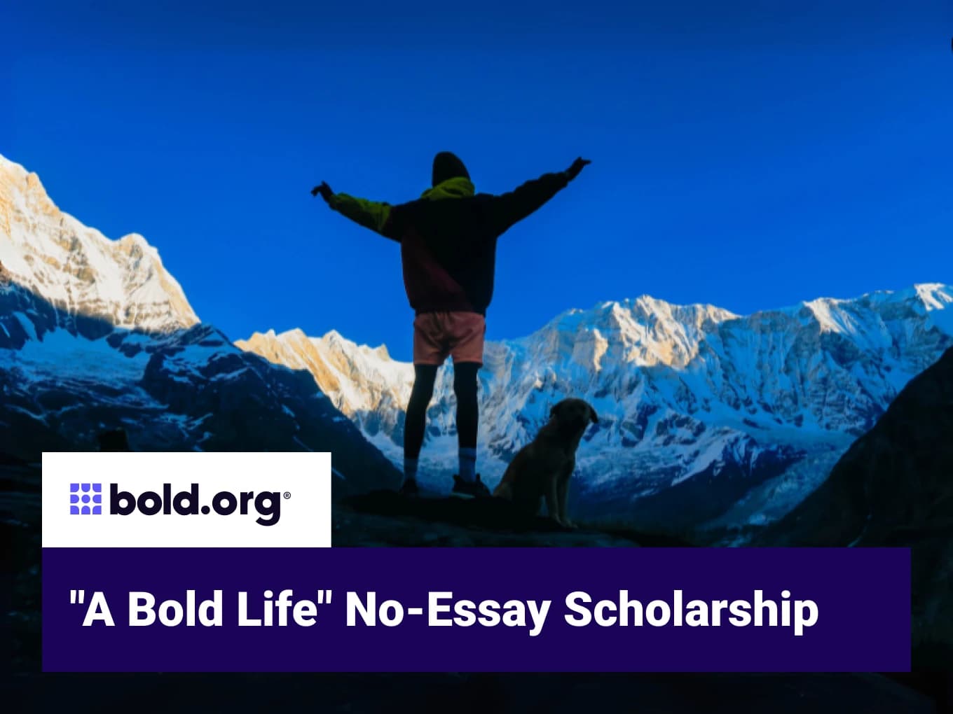 "A Bold Life" No-Essay Scholarship
