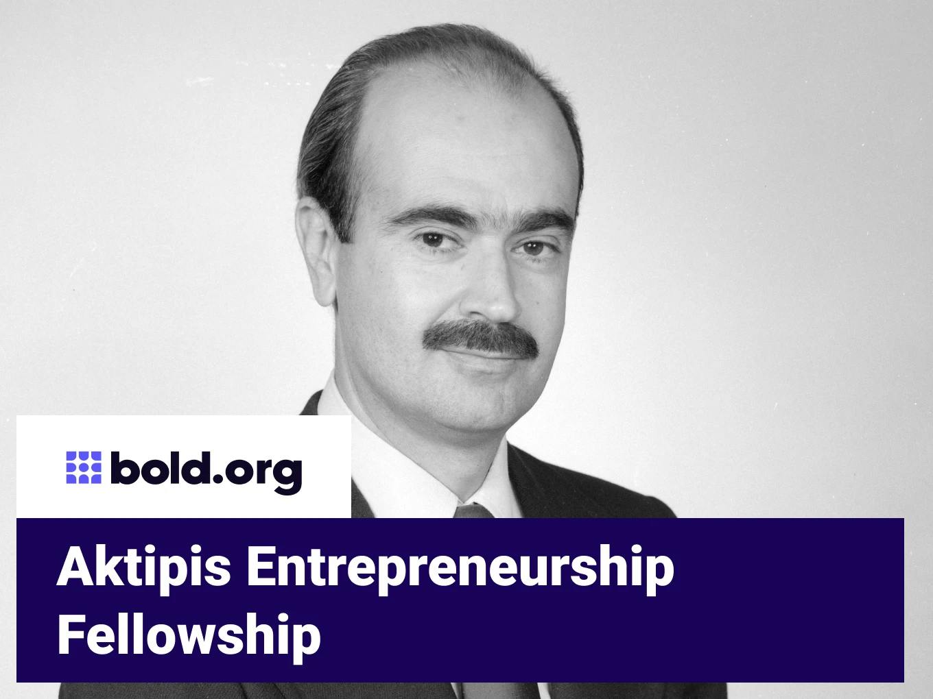Aktipis Entrepreneurship Fellowship
