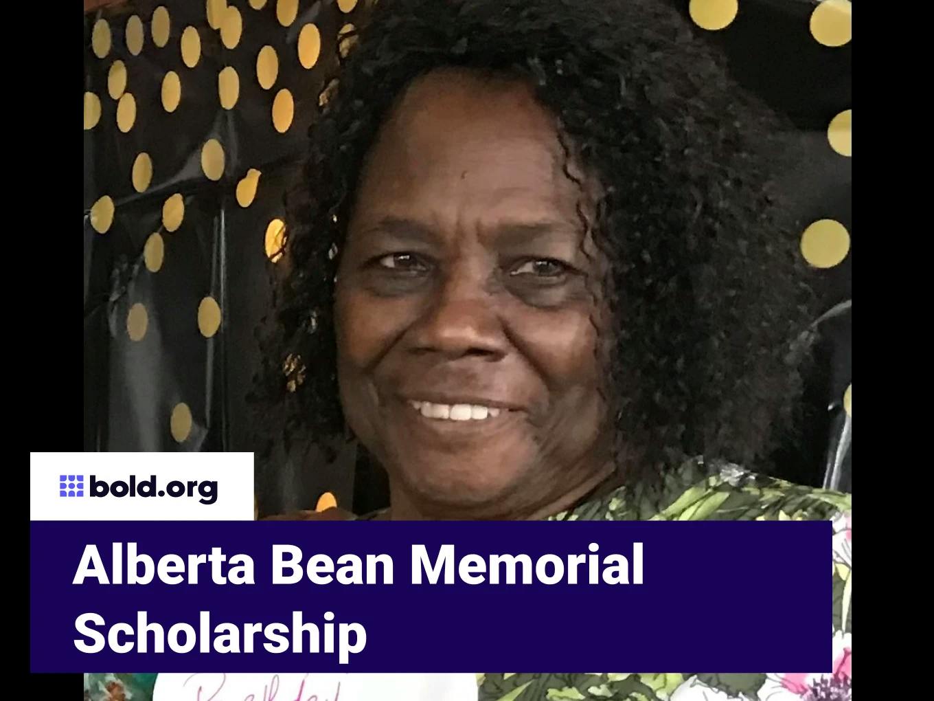 Alberta Bean Memorial Scholarship