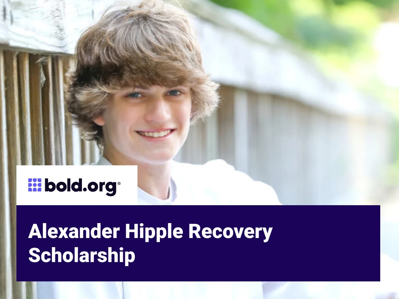 Alexander Hipple Recovery Scholarship