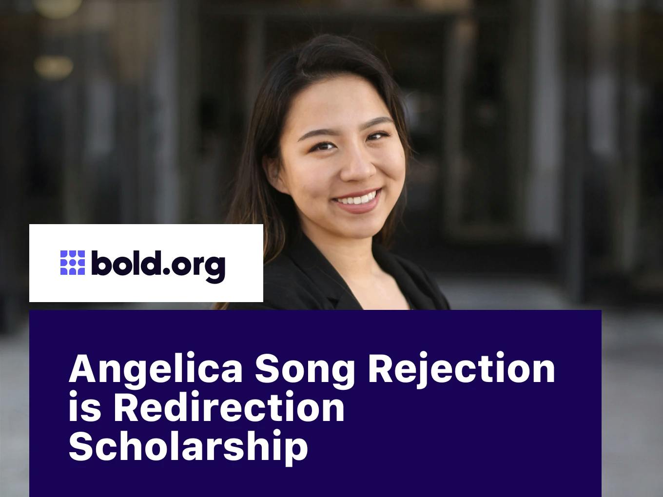 Angelica Song Rejection is Redirection Scholarship