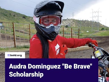 Cover image for Audra Dominguez "Be Brave" Scholarship
