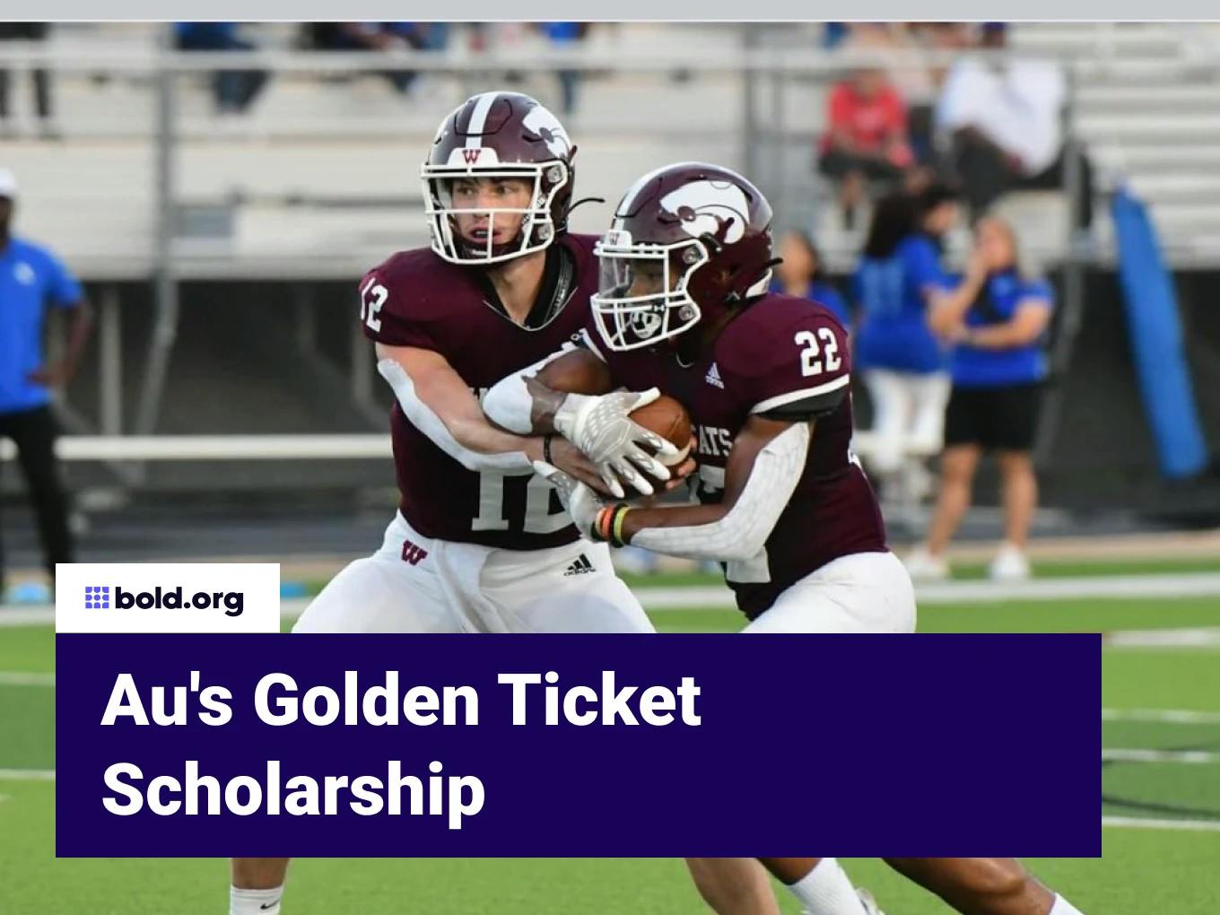 Au's Golden Ticket Scholarship