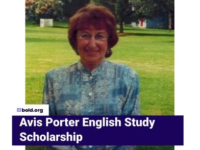 Avis Porter English Study Scholarship