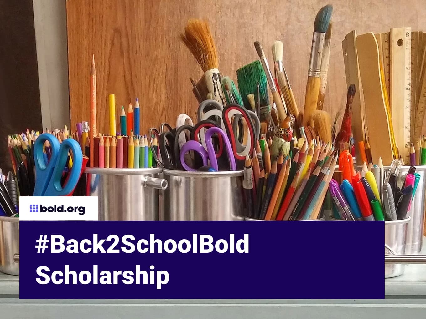 #Back2SchoolBold Scholarship