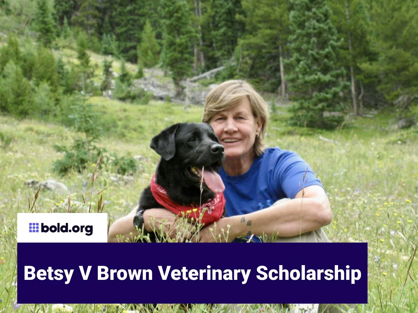 Betsy V Brown Veterinary Scholarship