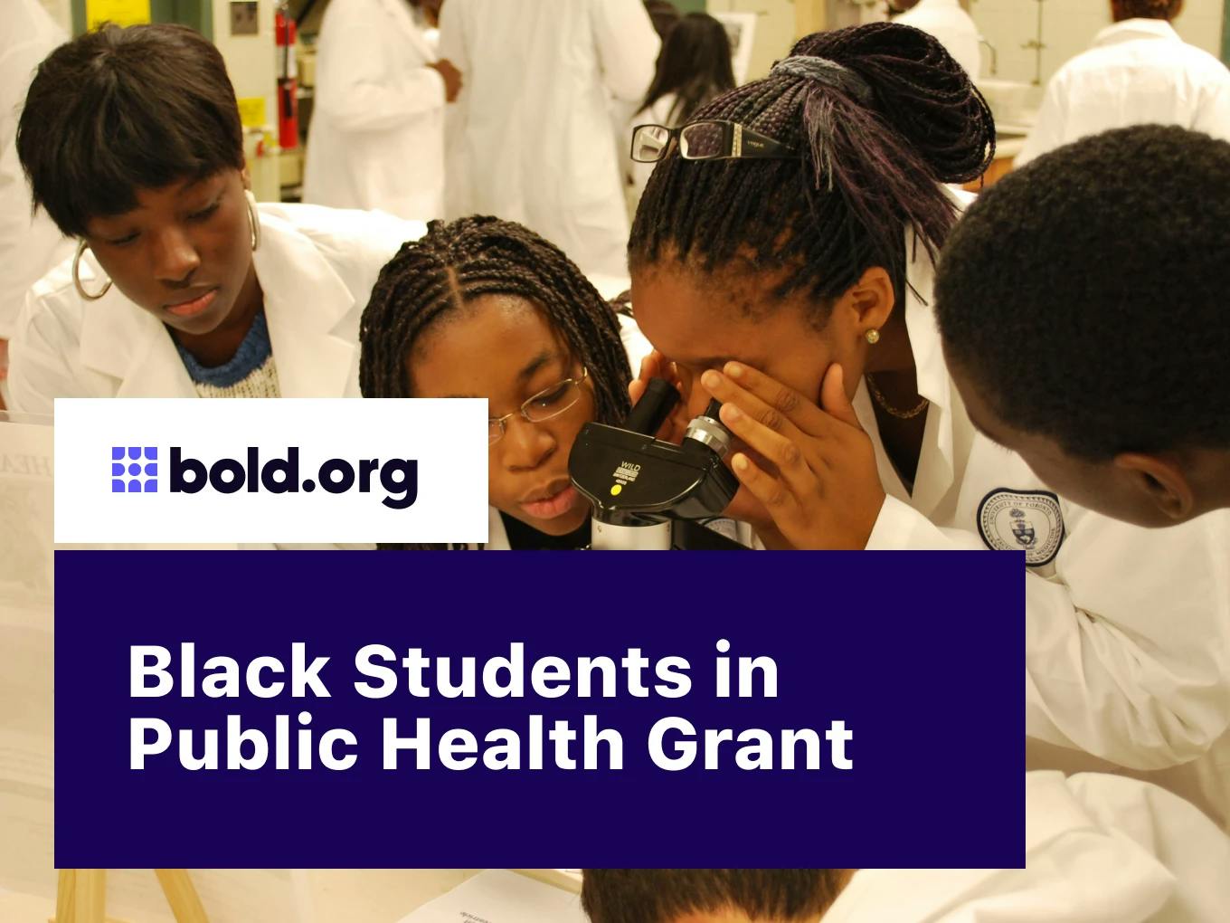Black Students in Public Health Grant