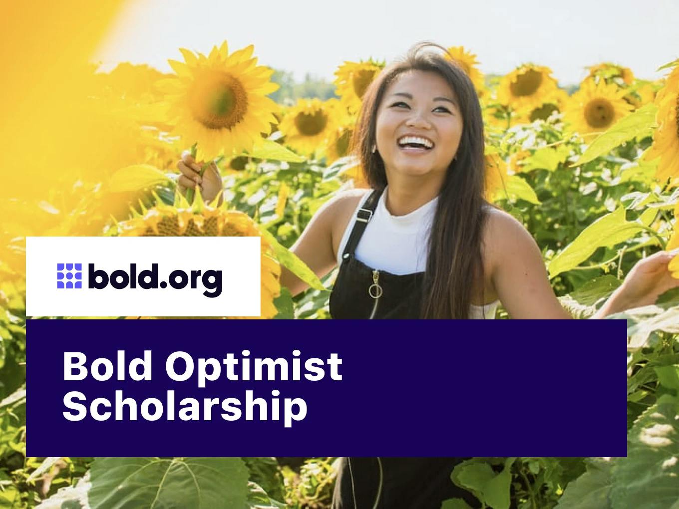 Bold Optimist Scholarship