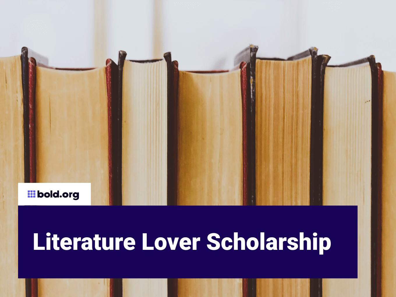 Literature Lover Scholarship