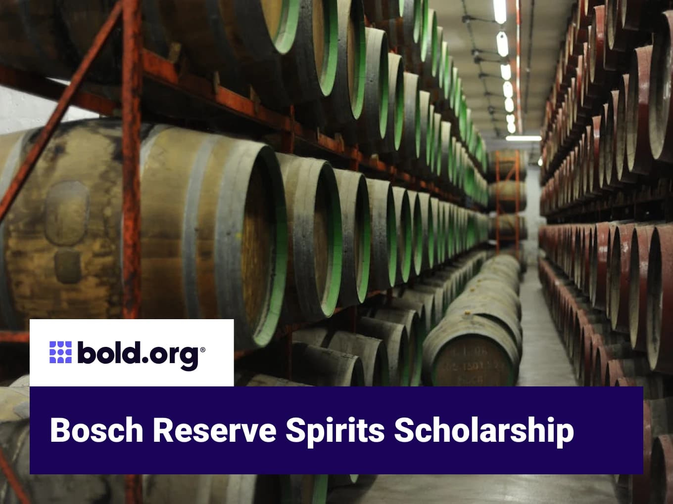 Bosch Reserve Spirits Scholarship