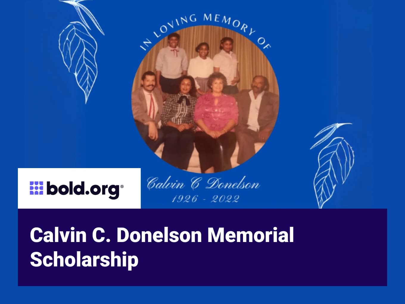 Calvin C. Donelson Memorial Scholarship