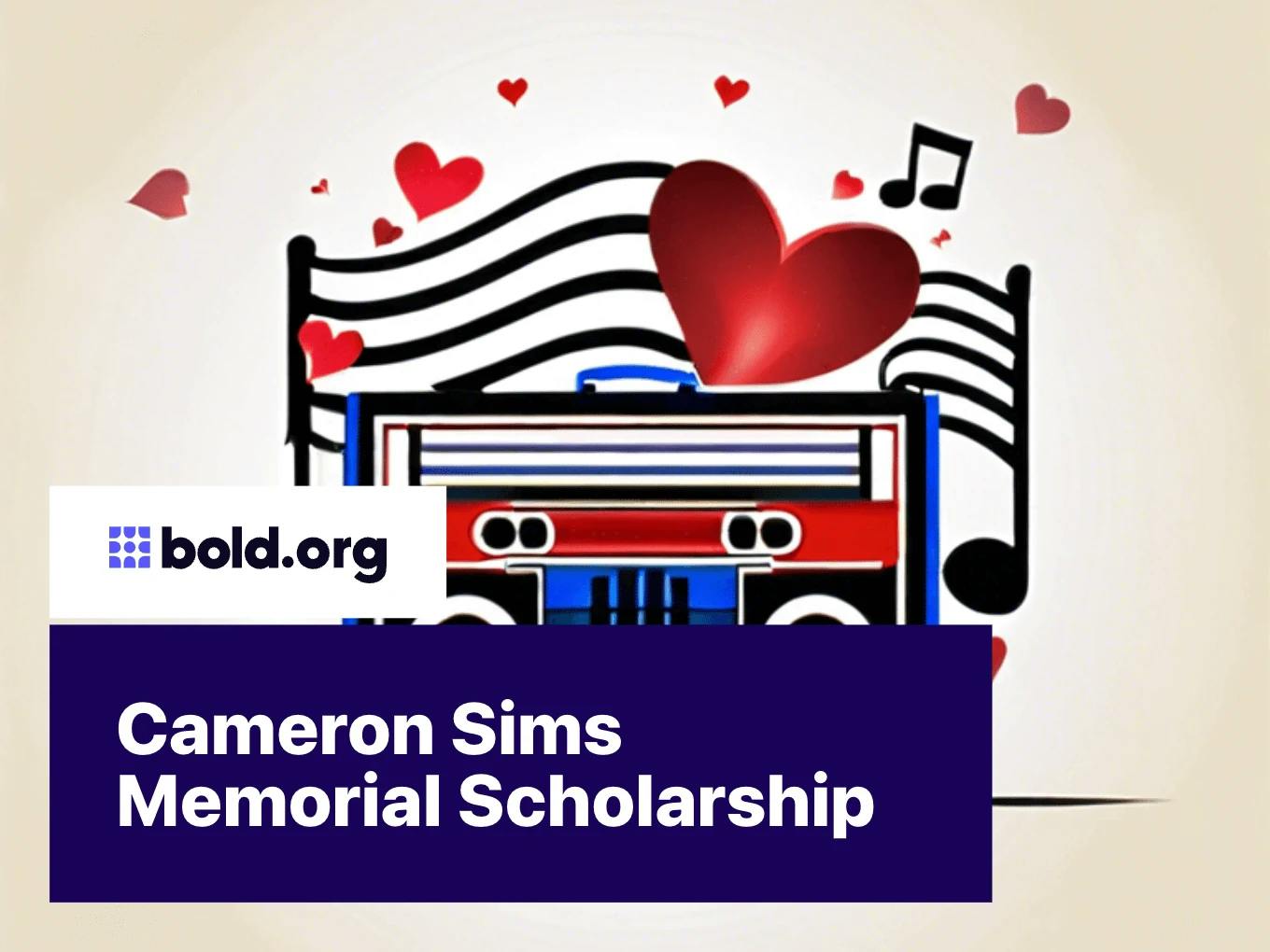 Cameron Sims Memorial Scholarship
