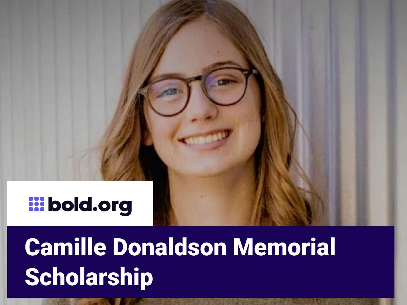 Camille Donaldson Memorial Scholarship