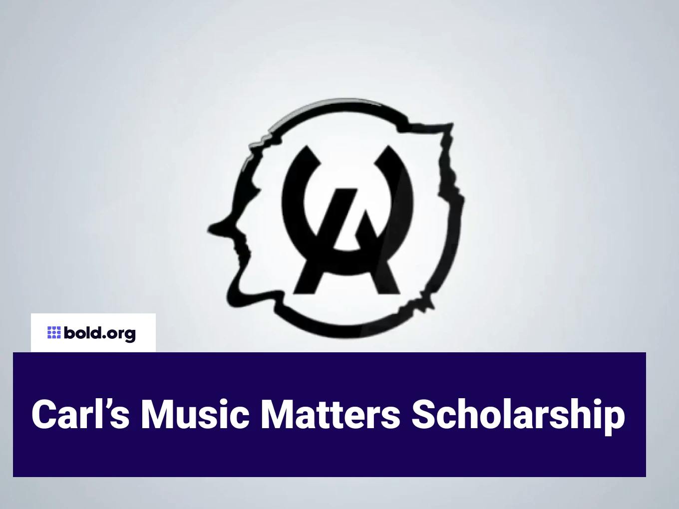 Carl’s Music Matters Scholarship