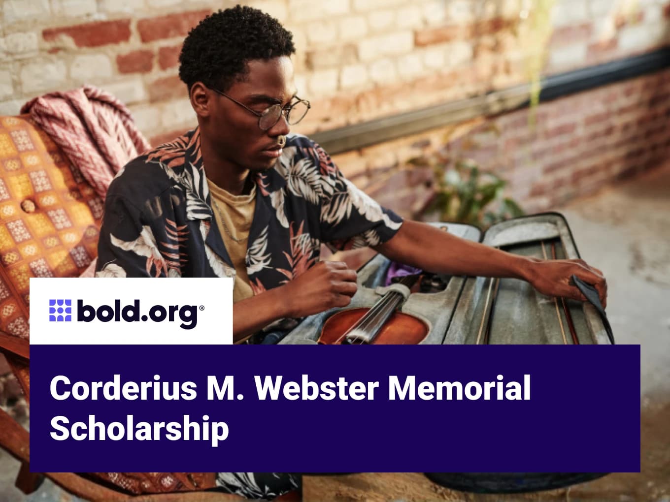 Corderius M. Webster Memorial Scholarship