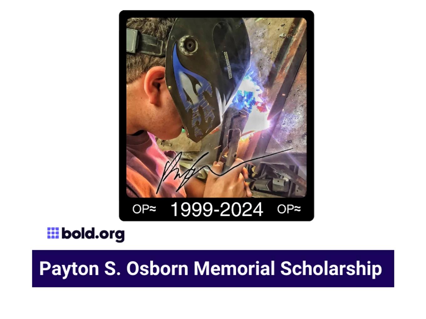 Payton S. Osborn Memorial Scholarship