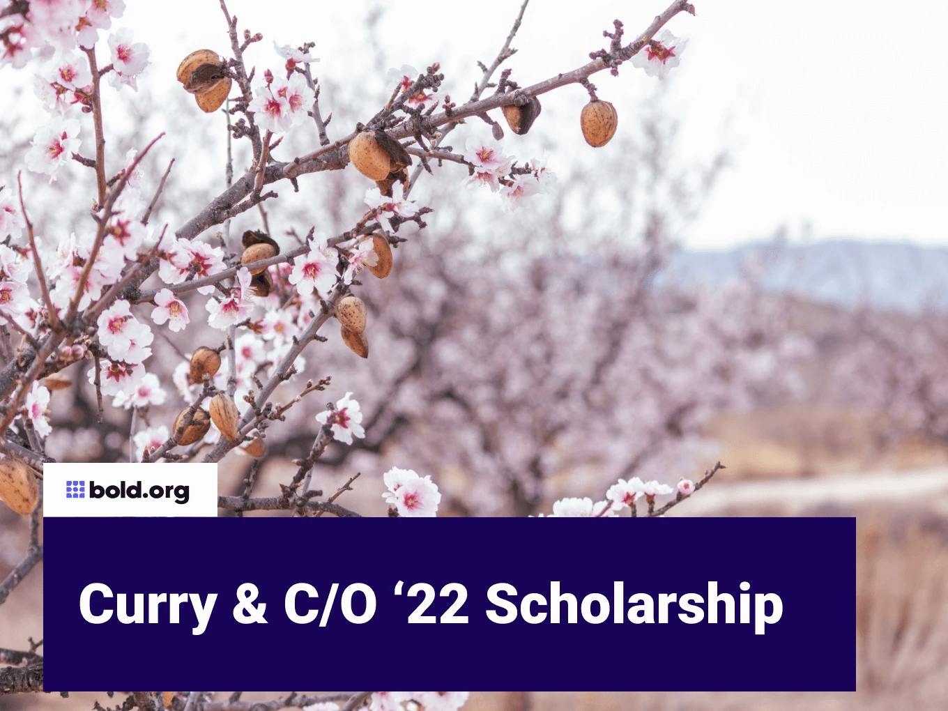 Curry & C/O ‘22 Scholarship