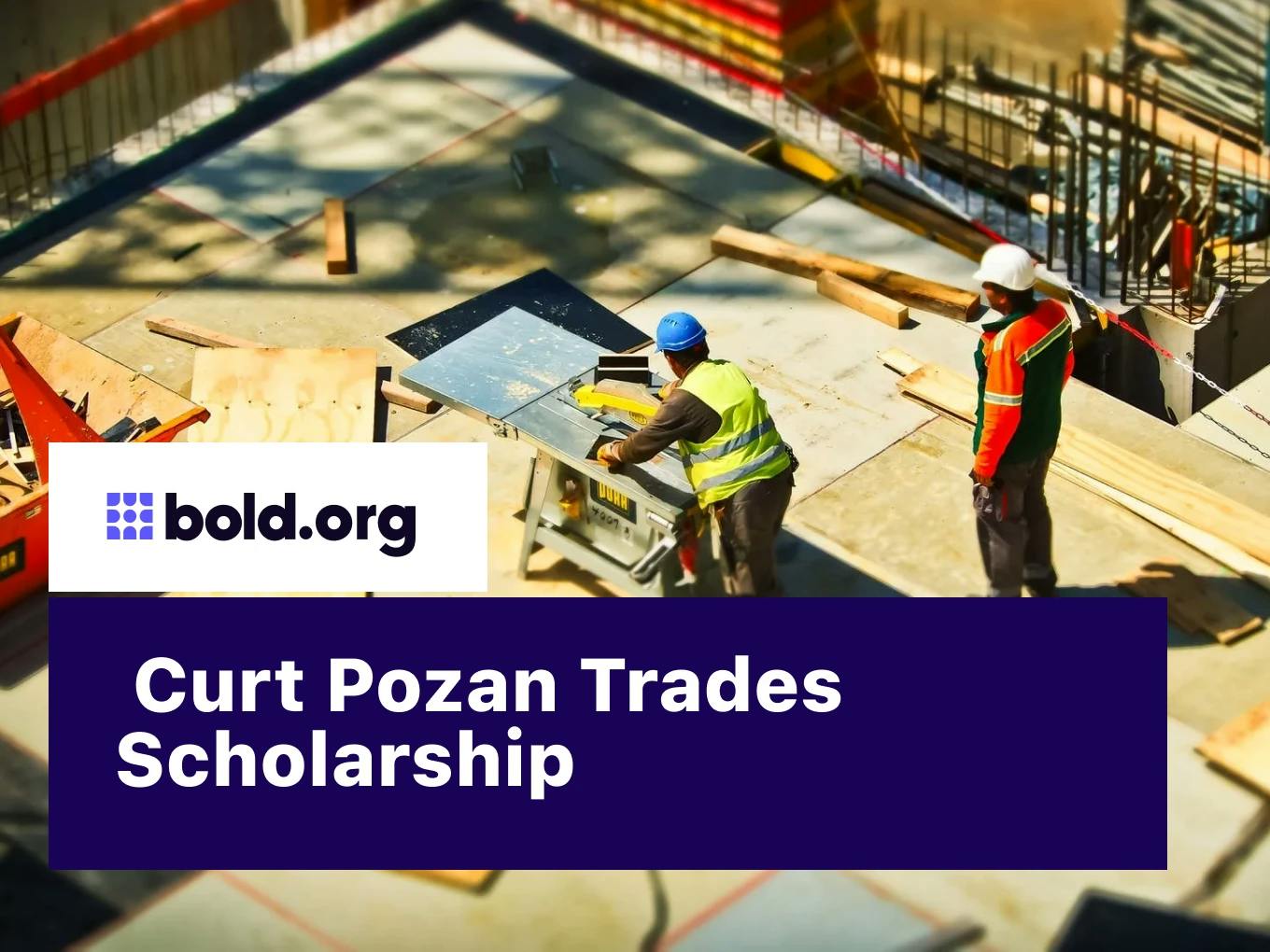 Curt Pozan Trades Scholarship