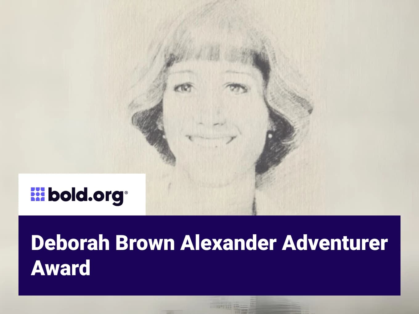 Deborah Brown Alexander Adventurer Award