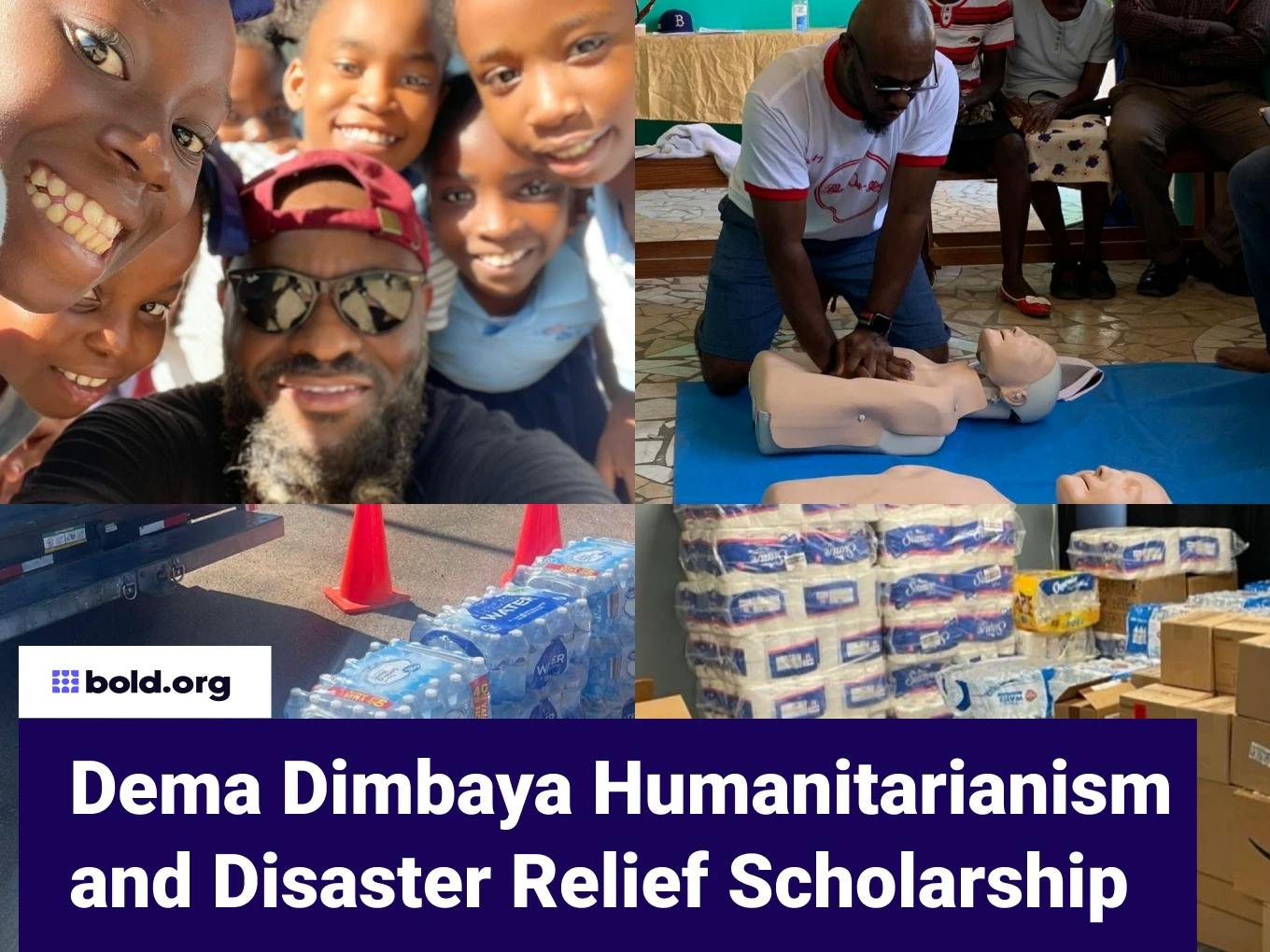 Dema Dimbaya Humanitarianism and Disaster Relief Scholarship