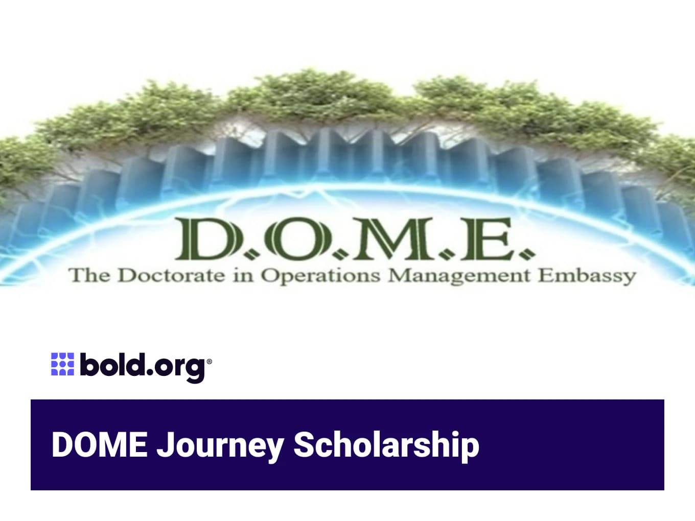 DOME Journey Scholarship